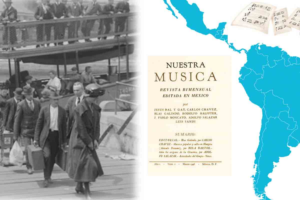 La música española en América Latina: migración y redes intelectuales en la primera mitad del siglo XX