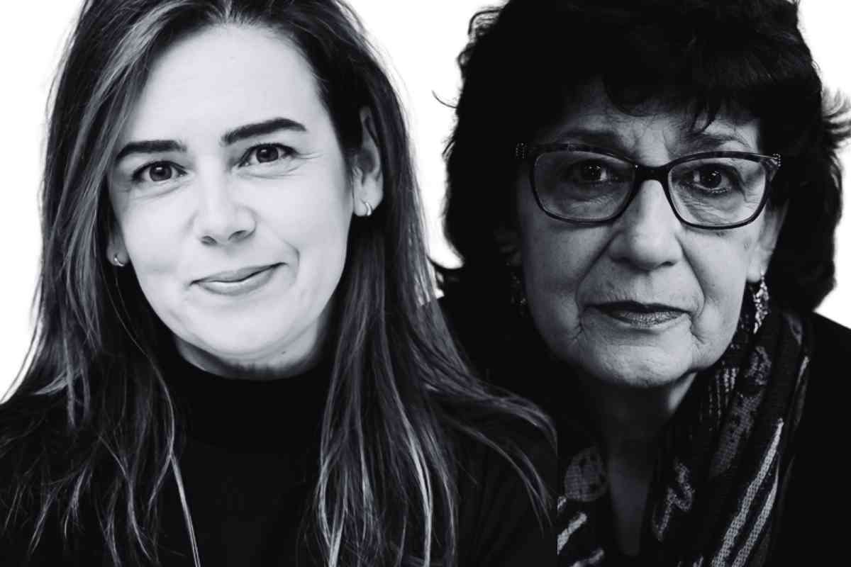 Olvido García Valdés y Virginia Aguilar