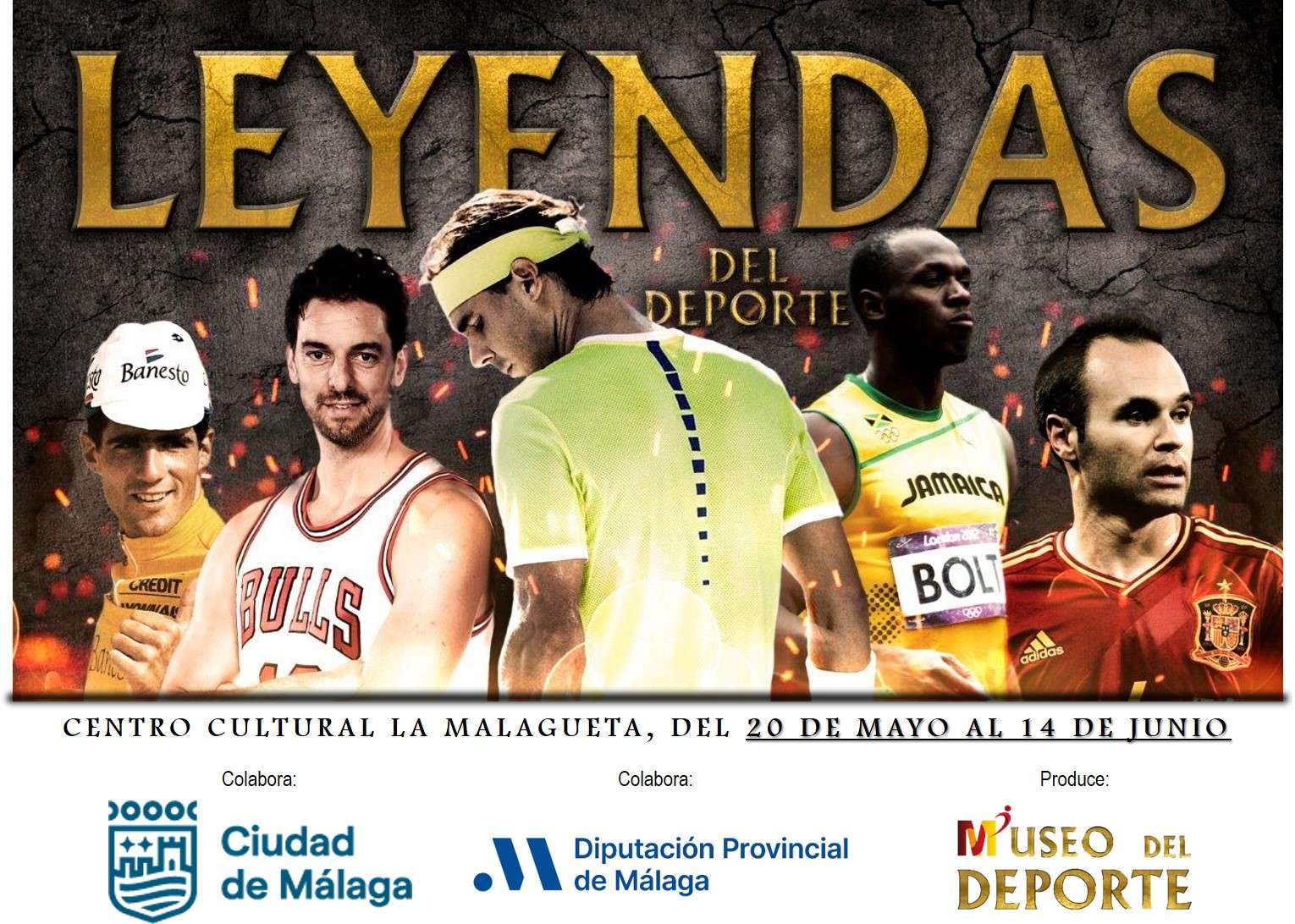 Exposición ‘LEYENDAS DEL DEPORTE’